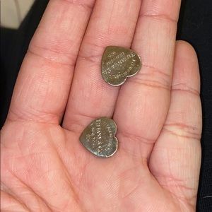 Tiffany & Co Return to Tiffany Heart Stud Earrings